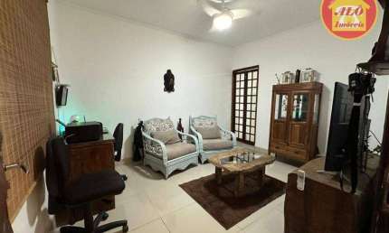 Casa com 3 quartos à venda por R$ 650.000 - Vila Guilhermina - Praia Grande/SP