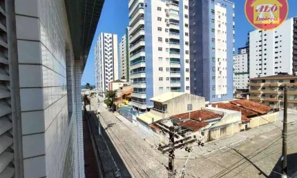 Apartamento com 1 dormitório à venda, 41 m² por R$ 211.000,00 - Vila Guilhermina - Praia Grande/SP