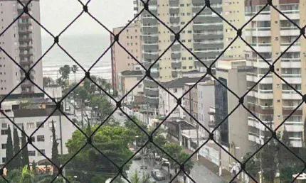 Apartamento com 1 quarto à venda, 63 m² por r$ 330.000 - vila guilhermina - praia grande/sp