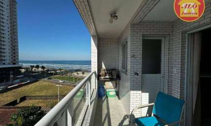 Apartamento com 1 quarto à venda, 45 m² por R$ 295.000 - Caiçara - Praia Grande/SP