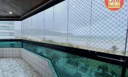 Apartamento frente mar com 3 quartos à venda, 187 m² por R$ 1.550.000 - Canto do Forte - Praia Grande/SP