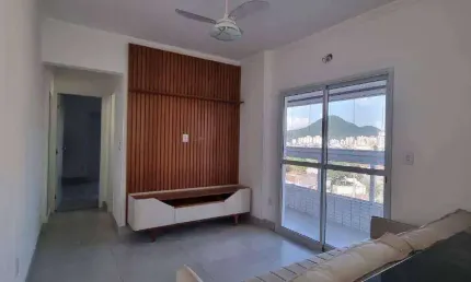 Apartamento com 1 quarto à venda, 54 m² por R$ 385.000 - Vila Guilhermina - Praia Grande/SP