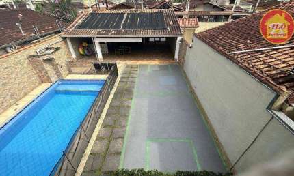 Casa isolada com 3 quartos à venda, 211 m² por R$ 900.000 - Jardim Real - Praia Grande/SP