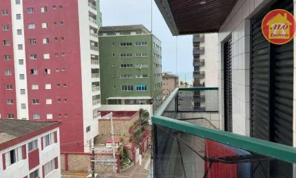 Apartamento com 3 dormitórios à venda, 90 m² por R$ 420.000,00 - Ocian - Praia Grande/SP