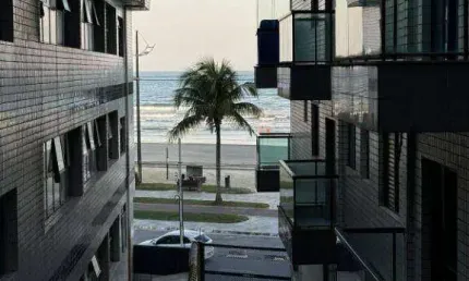 Apartamento com 1 quarto à venda, 55 m² por R$ 295.000 - Caiçara - Praia Grande/SP