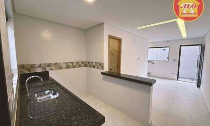 Sobrado à venda por R$ 340.000,00 - Mirim - Praia Grande/SP