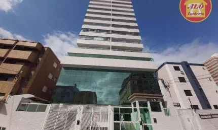 Apartamento com 3 dormitórios para alugar, 121 m² por R$ 6.000,00/mês - Boqueirão - Praia Grande/SP