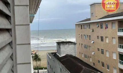 Apartamento com 1 quarto à venda, 60 m² por R$ 310.000 - Canto do Forte - Praia Grande/SP