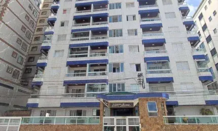 Apartamento com 2 quartos à venda, 77 m² por R$ 389.000 - Ocian - Praia Grande/SP