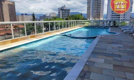 Apartamento com 3 quartos à venda, 124 m² por r$ 1.100.000 - aviação - praia grande/sp