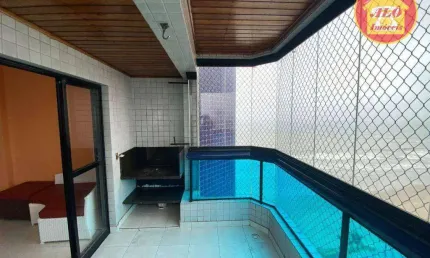 Apartamento com 3 quartos à venda, 128 m² por R$ 650.000 - Caiçara - Praia Grande/SP