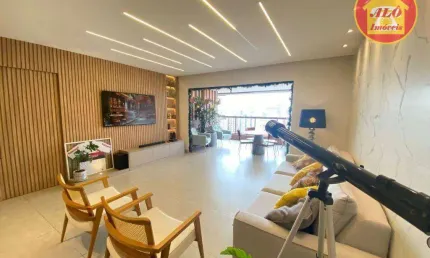 Apartamento com 3 quartos à venda, 146 m² por R$ 1.750.000 - Vila Guilhermina - Praia Grande/SP