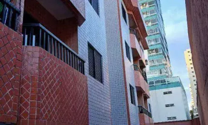 Apartamento com 1 quarto à venda, 50 m² por R$ 280.000 - Canto do Forte - Praia Grande/SP