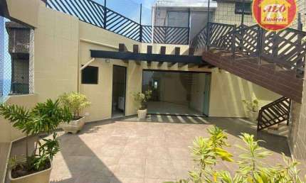 Cobertura com 5 dormitórios à venda, 205 m² por R$ 1.190.000,00 - Tupi - Praia Grande/SP