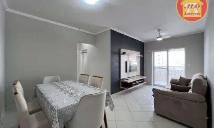 Apartamento com 2 quartos à venda, 73 m² por R$ 460.000 - Vila Guilhermina - Praia Grande/SP