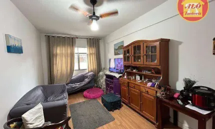 Apartamento com 1quarto à venda, 64 m² por R$ 260.000 - Boqueirão - Praia Grande/SP