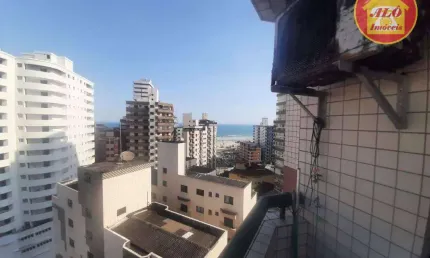 Apartamento com 1 quarto à venda por R$ 370.000 - Tupi - Praia Grande/SP