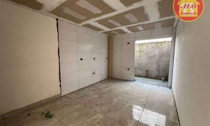 Sobrado com 2 quartos à venda, 62 m² por R$ 408.000 - Vila Guilhermina - Praia Grande/SP