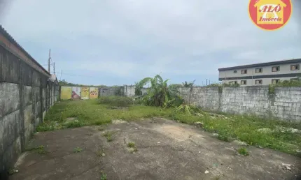 Terreno à venda, 300 m² por R$ 280.000 - Ribeirópolis - Praia Grande/SP