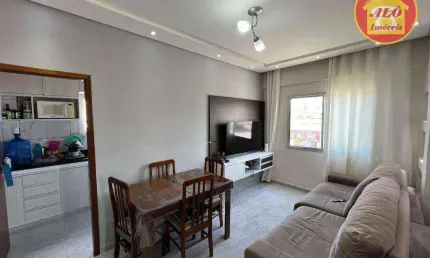 Apartamento com 2 quartos à venda, 57 m² por R$ 290.000 - Boqueirão - Praia Grande/SP