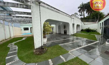 Casa com 5 quartos à venda, 372 m² por R$ 900.000 - Solemar - Praia Grande/SP