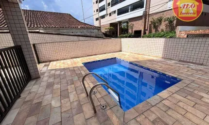 Apartamento com 2 quartos à venda, 81 m² por r$ 340.000 - aviação - praia grande/sp