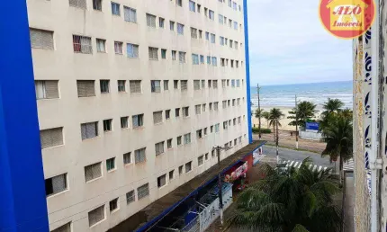Apartamento com 1 quarto à venda, 28 m² por R$ 239.000 - Nova Mirim - Praia Grande/SP
