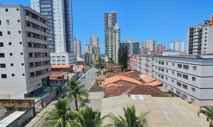 Apartamento com 1 quarto à venda, 45 m² por r$ 290.000 - tupi - praia grande/sp