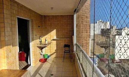 Apartamento com 2 quartos à venda, 115 m² por r$ 570.000 - tupi - praia grande/sp