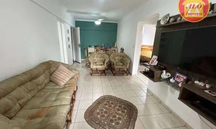 Apartamento com 2 quartos à venda, 85 m² por r$ 370.000 - aviação - praia grande/sp