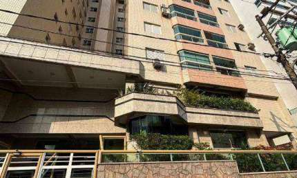 Apartamento com 1 quarto, 55 m² - venda por R$ 340.000 ou aluguel por R$ 2.500/mês - Aviação - Praia Grande/SP