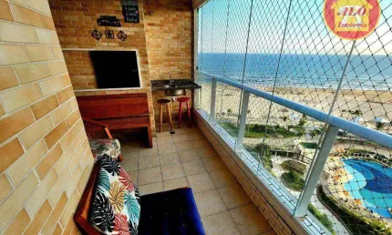Apartamento com 2 quartos à venda, 70 m² por r$ 680.000 - mirim - praia grande/sp