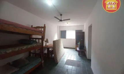 Kitnet com 1 quarto à venda, 32 m² por r$ 165.000 - nova mirim - praia grande/sp