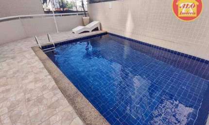Apartamento com 1 quarto à venda, 40 m² por R$ 237.000 - Aviação - Praia Grande/SP