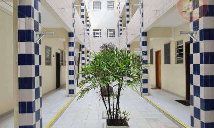Kitnet com 1 quarto à venda, 23 m² por R$ 210.000 - Canto do Forte - Praia Grande/SP