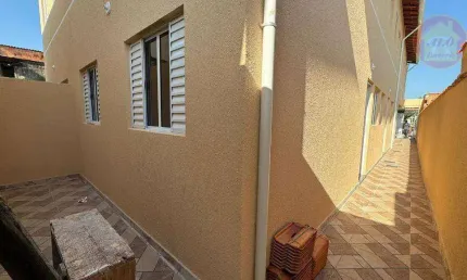 Casa com 2 quartos à venda, 40 m² por R$ 250.000 - Jardim Melvi - Praia Grande/SP