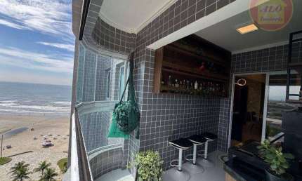 Apartamento com 2 quartos  à venda, 67 m² por R$ 700.000 - Caiçara - Praia Grande/SP