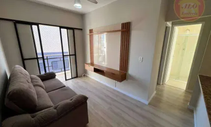Apartamento com 1 quarto à venda, 42 m² por r$ 295.000 - vila caiçara - praia grande/sp