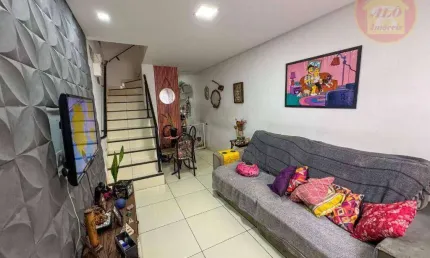 Sobrado com 2 quartos à venda, 61 m² por R$ 300.000 - Ocian - Praia Grande/SP