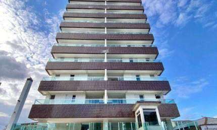 Apartamento com 2 quartos à venda, 67 m² por R$ 390.000 - Vila Assunção - Praia Grande/SP
