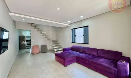 Sobrado com 3 quartos à venda, 160 m² por R$ 935.000 - Aviação - Praia Grande/SP