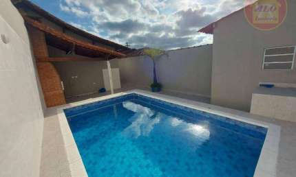 Casa, 110 m² - venda por R$ 850.000,00 ou aluguel por R$ 4.900,00/mês - Vila Guilhermina - Praia Grande/SP