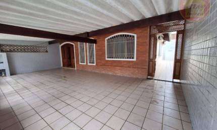Casa isolada com 2 quartos à venda, 70 m² por R$ 650.000 - Vila Guilhermina - Praia Grande/SP