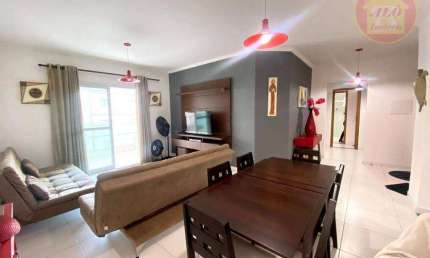 Apartamento com 3 quartos à venda, 163 m² por R$ 880.000 - Tupi - Praia Grande/SP