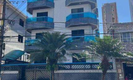 Apartamento com 1 quarto à venda, 50 m² por R$ 275.000 - Boqueirão - Praia Grande/SP