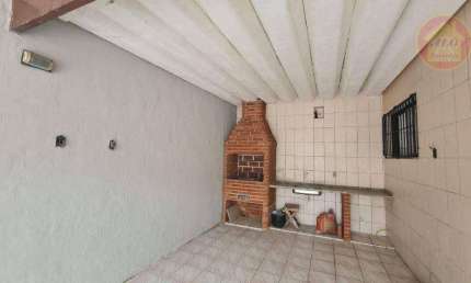 Casa com 2 quartos à venda, 70 m² por R$ 420.000 - Maracanã - Praia Grande/SP