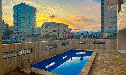 Apartamento com 1 quarto à venda, 60 m² por R$ 315.000 - Tupi - Praia Grande/SP