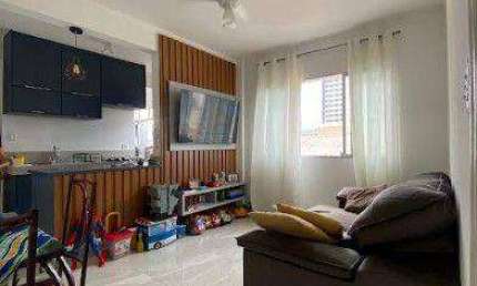 Apartamento com 1 quarto à venda, 42 m² por R$ 270.000 - Aviação - Praia Grande/SP