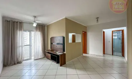 Apartamento com 2 quartos à venda, 65 m² por r$ 349.000 - vila guilhermina - praia grande/sp
