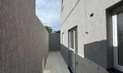 Casa com 1 quarto à venda, 34 m² por R$ 295.000 - Boqueirão - Praia Grande/SP